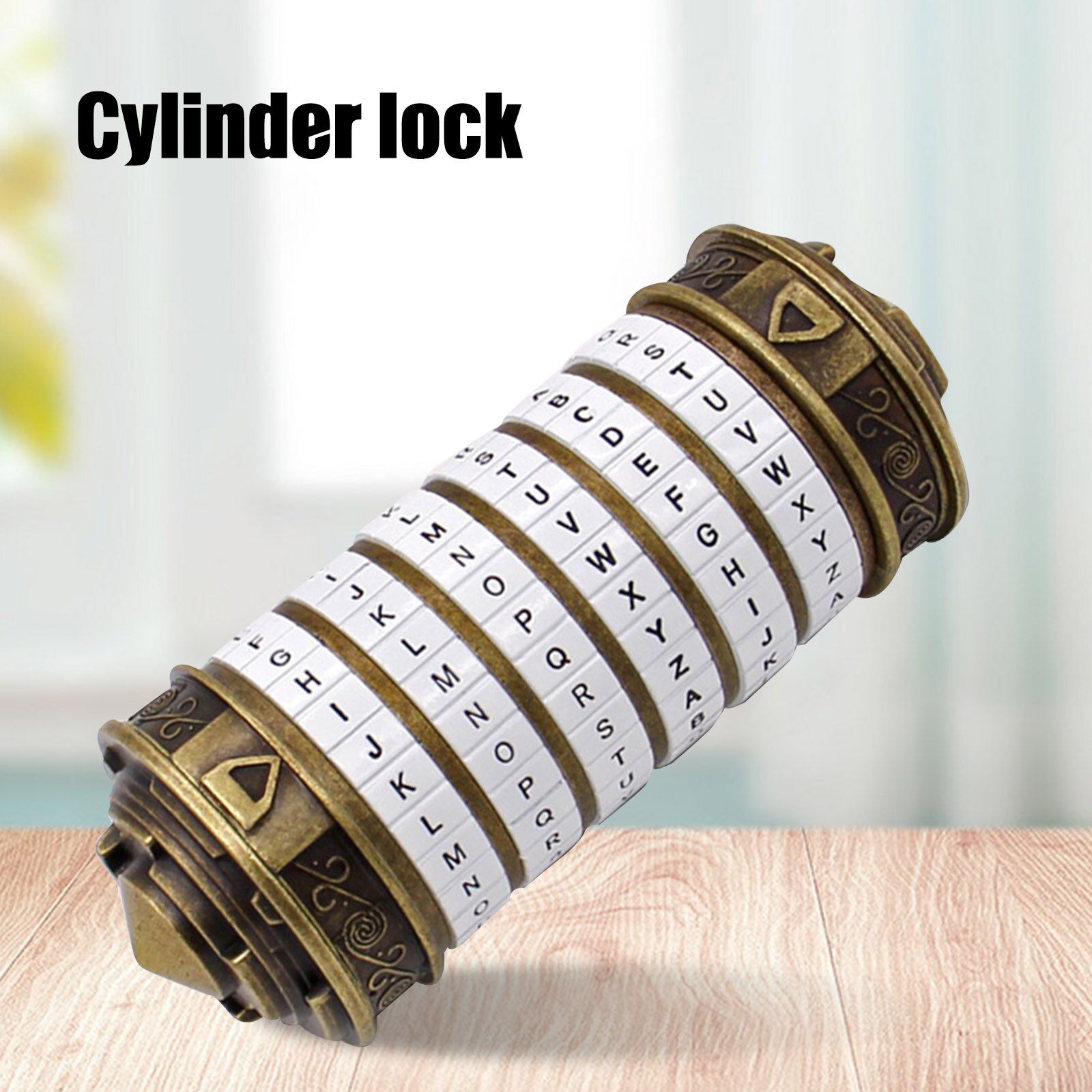 The Mini Code Cryptex Lock Interesting for Her or Him Birthday Durable FP8