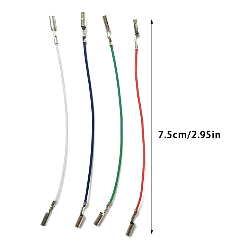 Uniwersalne Przewody Phono do Wkładki 3/4PCS - Przewody Głowicy do Akcesoriów Headshell Gramofonu