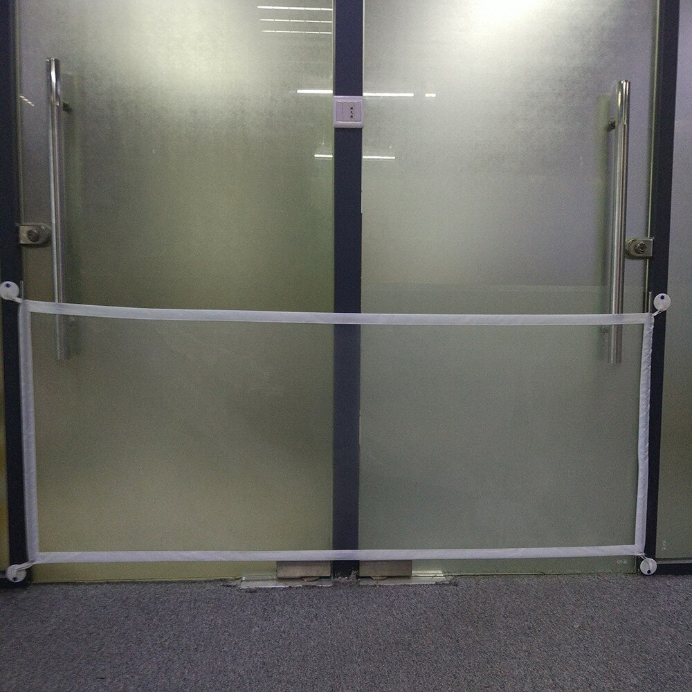 72x120cm Magic Gate Portable Folding Safety Guard For Pets Dog Cat Isolated Gauze Black/White Dog Supplies