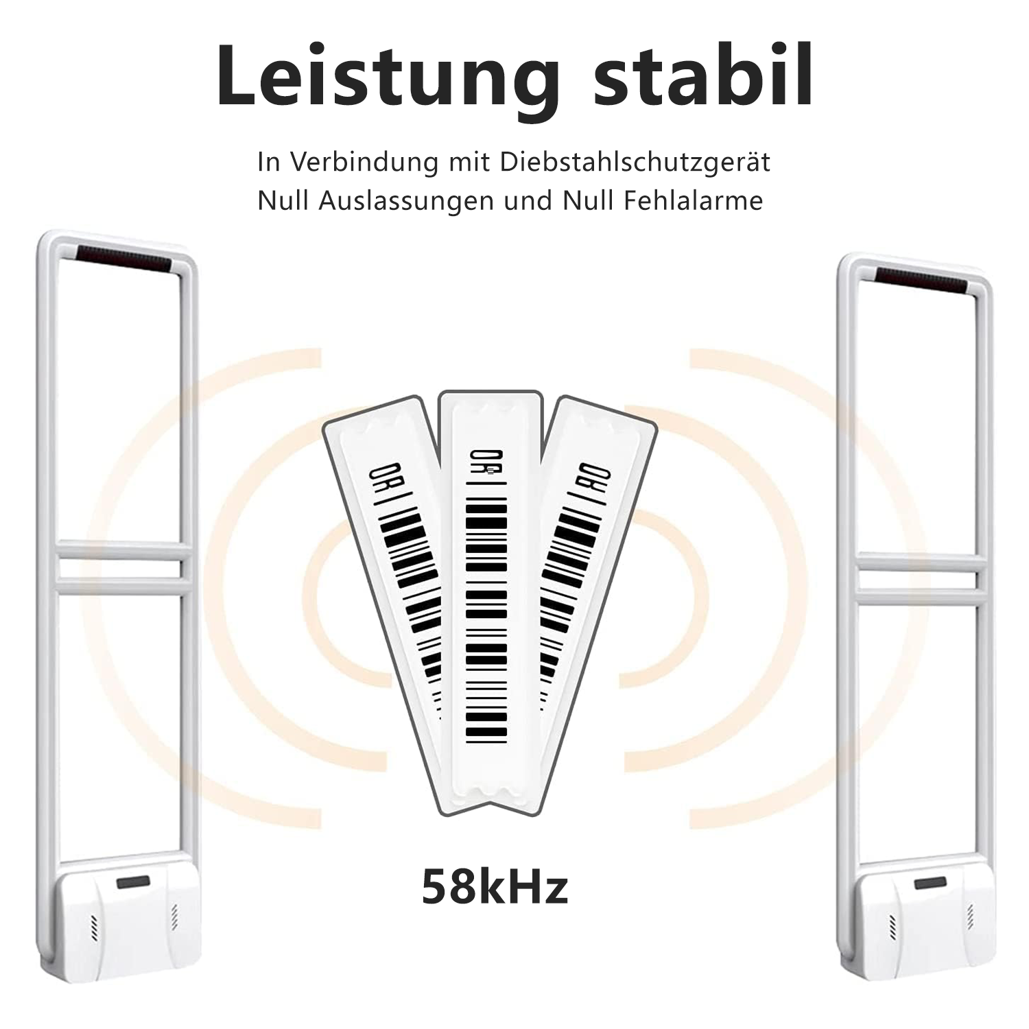 1.080pcs EAS AM etiquetas macias para supermercado anti-roubo 58kHz DR etiqueta adesiva para loja de varejo anti-roubo prevenção de perda de loja