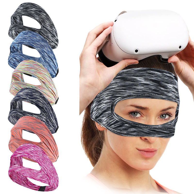 Silmämaski meta oculus quest 2: lle quest 3 hikinauha vr-lasien suojus hengittävä virtuaalitodellisuuslaite quest 2: n lisävarusteet