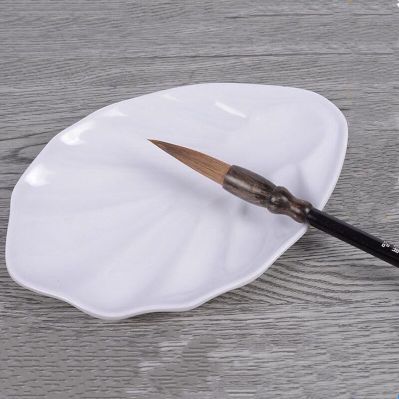 Imitatie Keramische Kleur Palet Aquarel Gouache Palet Anti-Val En Te Reinigen Speciale Voor Schilderen