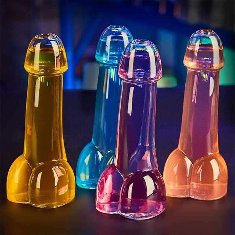 Gennemsigtigt vinglas halm kop sukkerroer juice vand cocktail glas til bar fest dekoration universal flaske