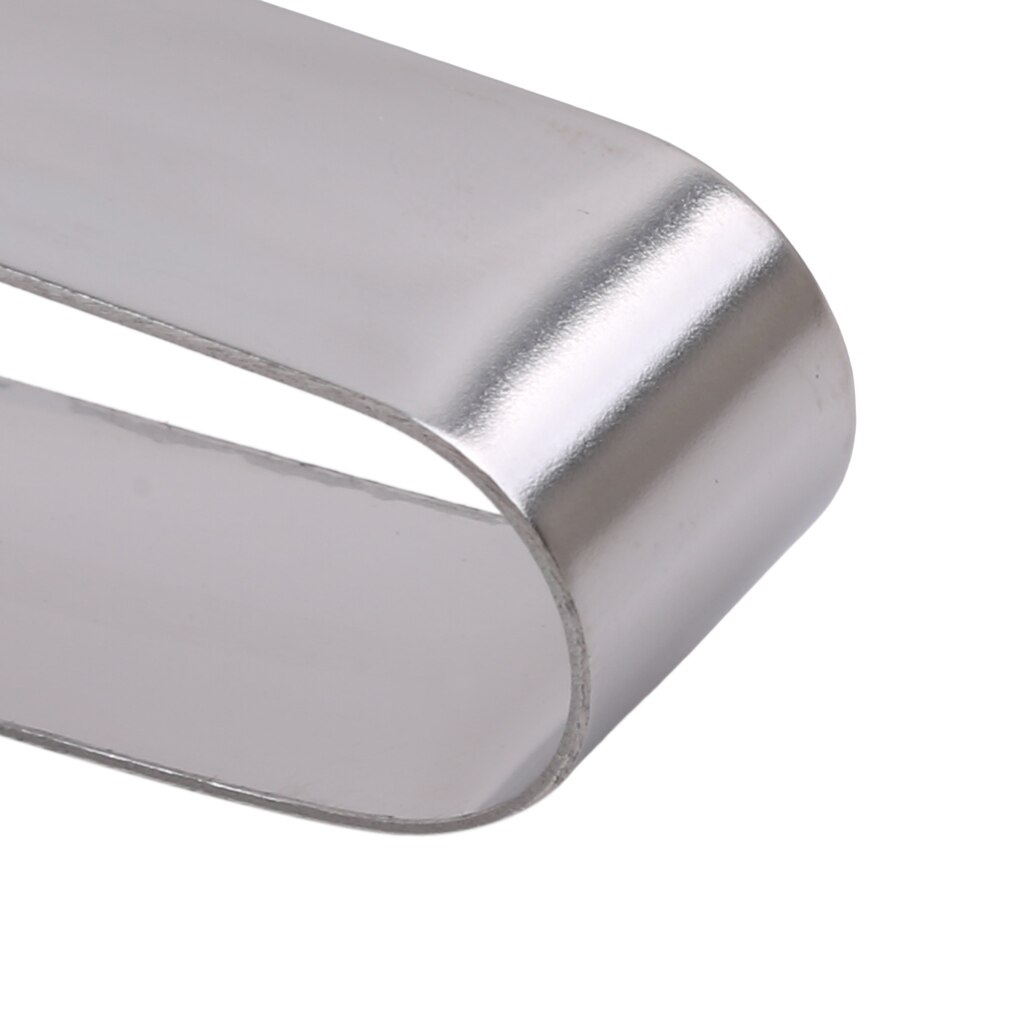 Theezakjes voedselset met clip van roestvrij staal, theezakjesklem van roestvrij staal, theezakjes tang voor knijper