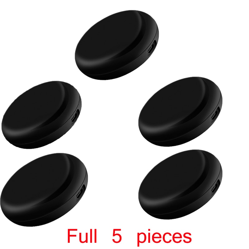 Smart WiFi IR Remote Controller Mini Smart Home 360° 10m Remote Control Switch For TV Air Conditioning Appliances Voice Control: Full 5 pieces