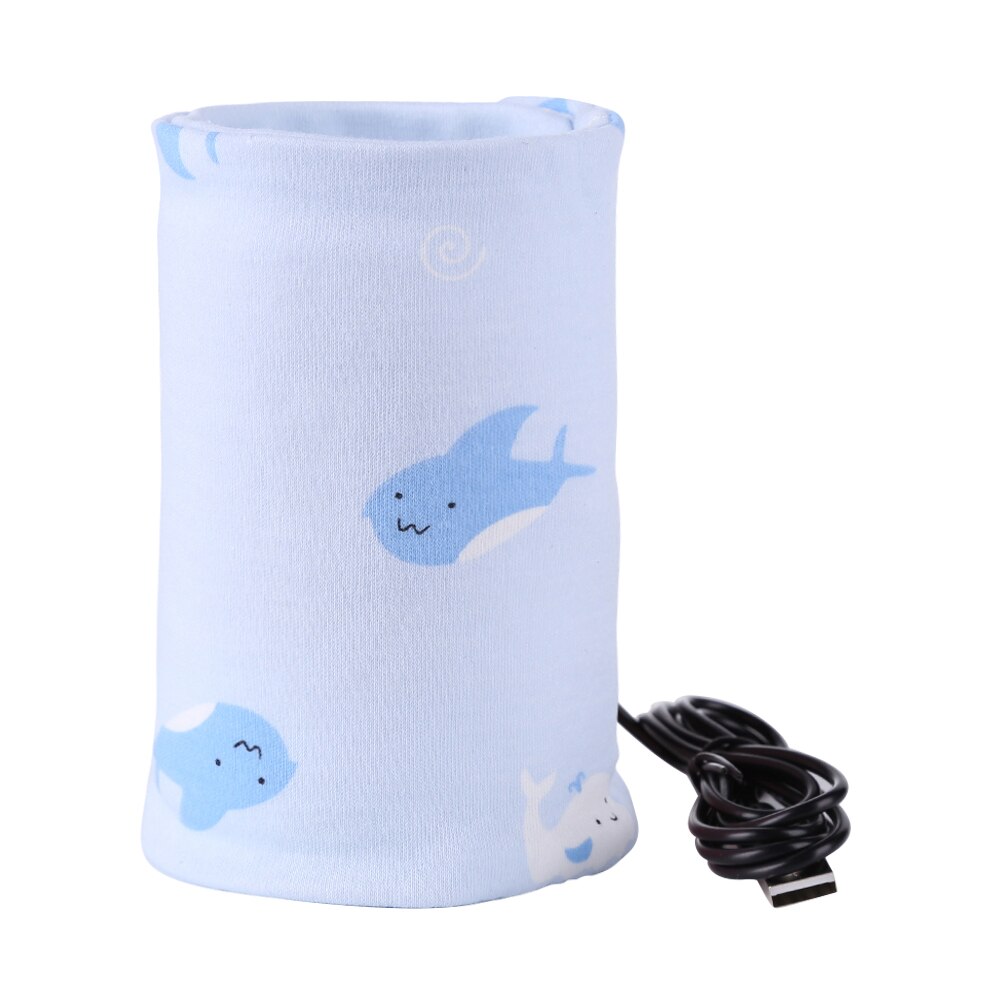 USB Baby Milk Bottle Warmer Heater Thermal Bag Safety Outdoor Baby Nursing Feeding Bottle Thermostat Heater Insulated Bag: C