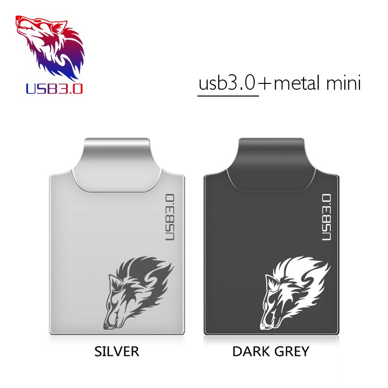 Metal super mini USB 3.0 Stick high speed 8GB 16GB 32GB 64GB 128g breal capacity usb3.0 Pendrive Flash Memory stick