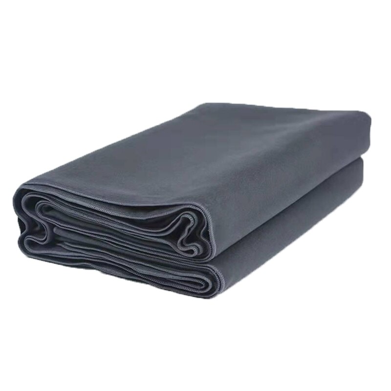 Yoga Hilfs Decke Yoga Decken Warme Handtuch Meditation Rest Abdeckt Decke Dick Yoga matt Unterstützung Werkzeug von Yoga Asana: tief grau