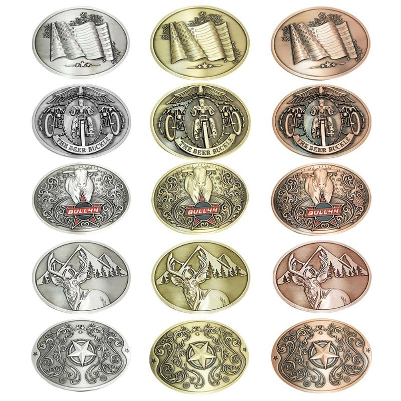 10,2x8 cm Metall Bahre Kopf Gürtel Lustige Flasche Schnalle für draussen Camping Picknick Wein Geschirr Wein Können Halfter