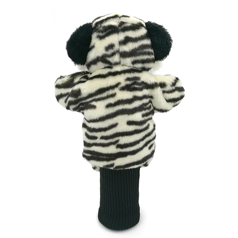 3 Colors Mini Tiger Golf Head Cover Fairway Woods Hybrid Animal Golf Clubs Headcover No For Driver Mascot Novelty Cute