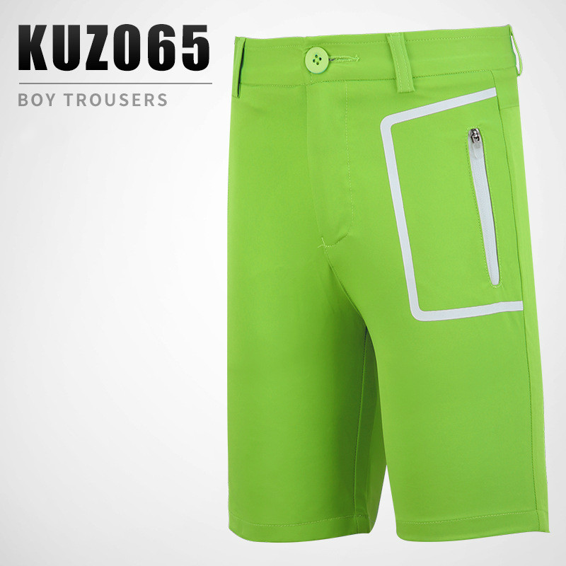 PGM Zomer Ademend kinderen Shorts Boys'Shorts Golf Kleding Sportkleding Korte Broek KUZ065: green / M