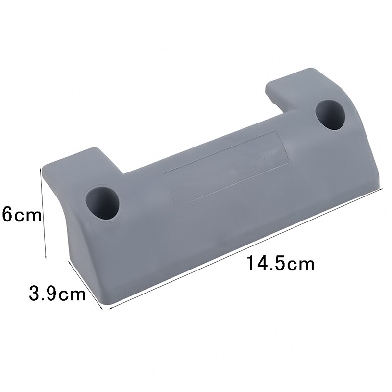 1Pc Garden Hose Reel Holder PVC Wall Mounted Garden Hose Hanger Pipe Holder With 4 Pcs Expansion Screws