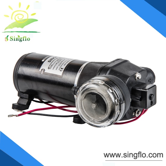 Singflo FL-44 24v 17L/min 40psi washdown pump for RV/marine demand diaphragm water pump