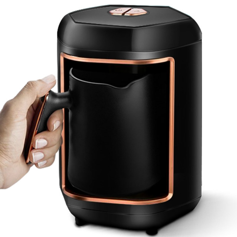 600W Turkish Coffee Maker Machine Portable Travel Electric Coffee Pot Moka Coffee Kettle Espresso Machine