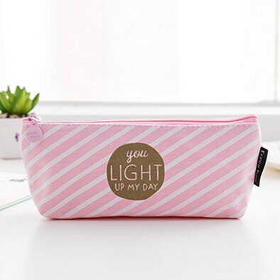 TUTU Korean Cracker School fabric Pencil Case Cute Pen Bag Kawaii Stationery Pouch Office School Supplies H0010
