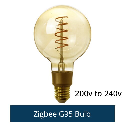 ZemiSmart Zigbee Hub Work with Apple HomeKit Home App Linkage Tuya Smart Devices Home Siri Homepod Bridge Voice Control: G95 Bulb