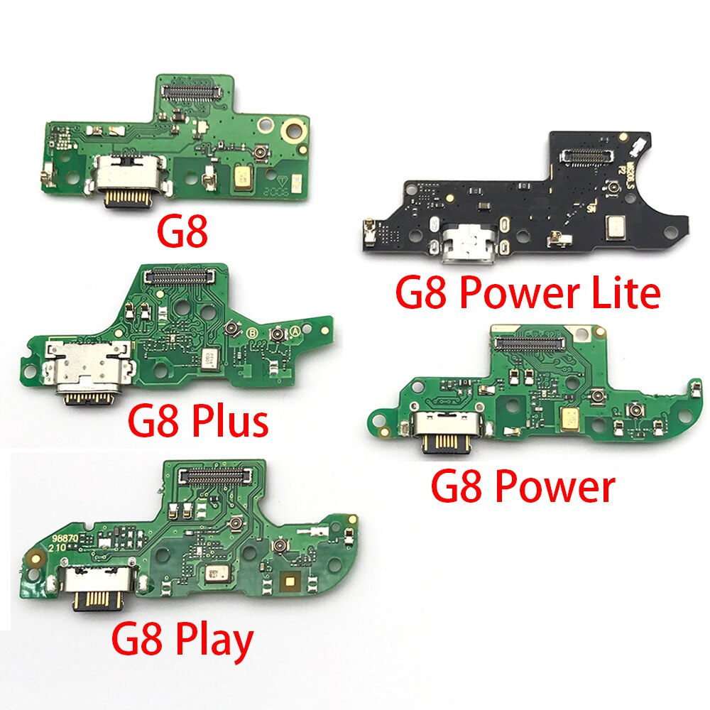 Nueva placa del cargador PCB Flex para Moto G5 G6 G8 jugar G7 de G8 más G8 poder Lite una fusión Hyper USB puerto de carga Flex