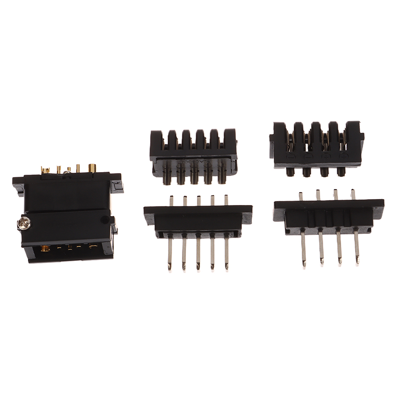 1 paar EBike Batterie Power Entladung Stecker 4/5 Pins Für Batterie Power Stecker Ersatz Elektrische Fahrrad Zubehör