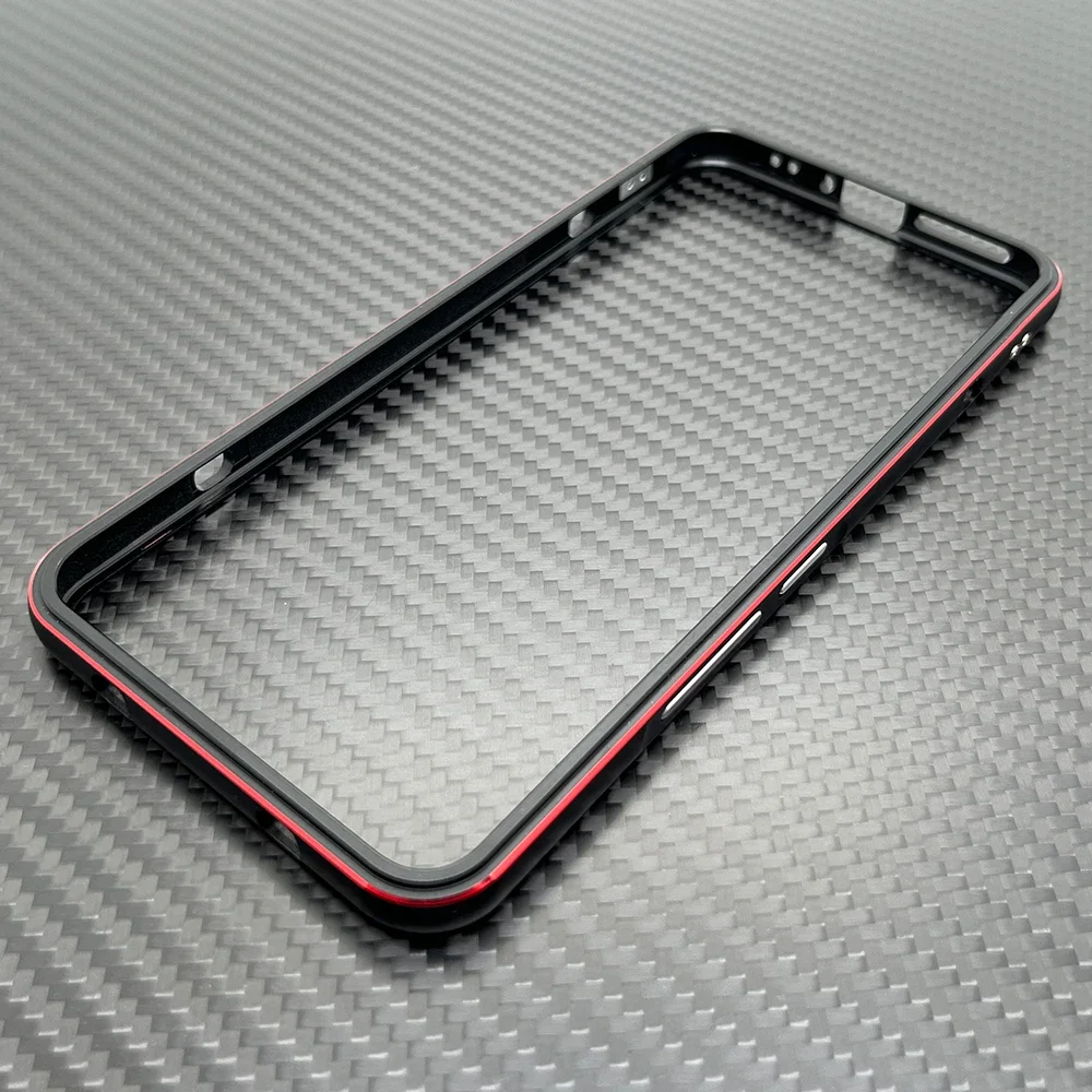 Parachoques de Metal ligero para Xiaomi 15 Pro marco de aluminio fino Mi 14 Funda antiarañazos Coque + Funda protectora de lente de cámara: TPU / Rojo