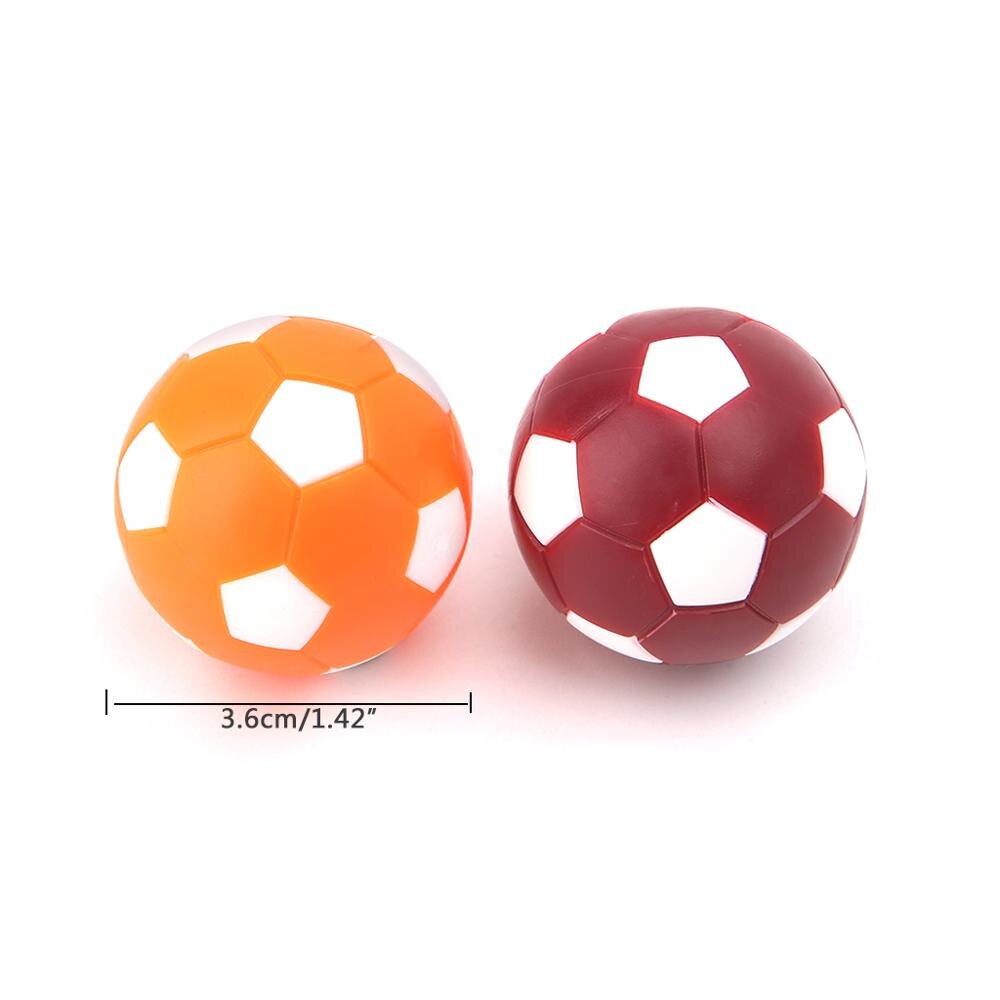 2pcs 36mm Table Soccer Ball Fussball Indoor Game Foosball Football ...