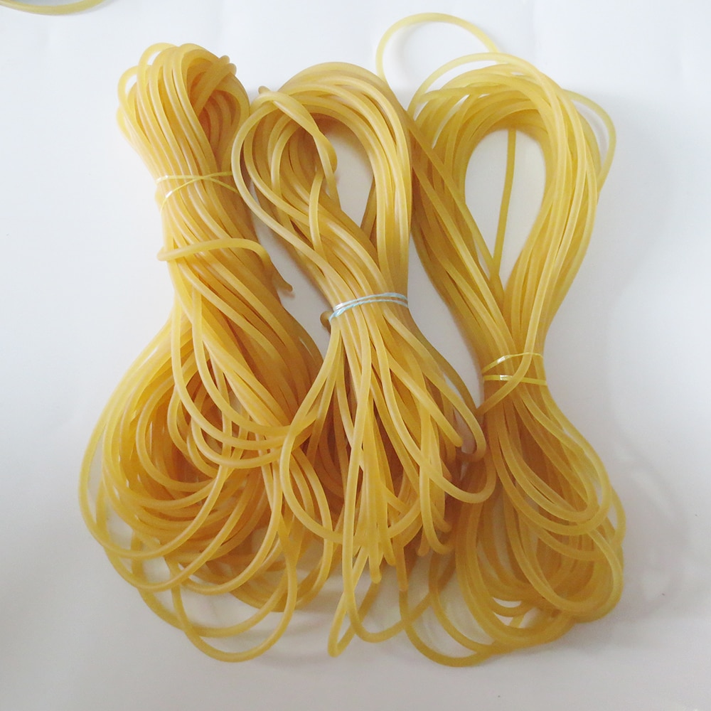 Diameter 2Mm 3Mm 4Mm 5Mm 6Mm Solid Elastische Vissen Touw 10M Vissen Accessoires Goede Rubber Lijn Voor Catching Vissen