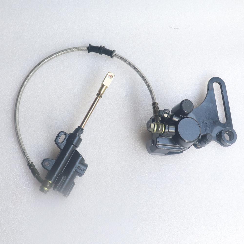 Motorcycle parts Rear Disc Brake System Caliper Pad For 125cc 140cc Pit Dirt Bike ATV Hydraulic Rear Brake Caliper