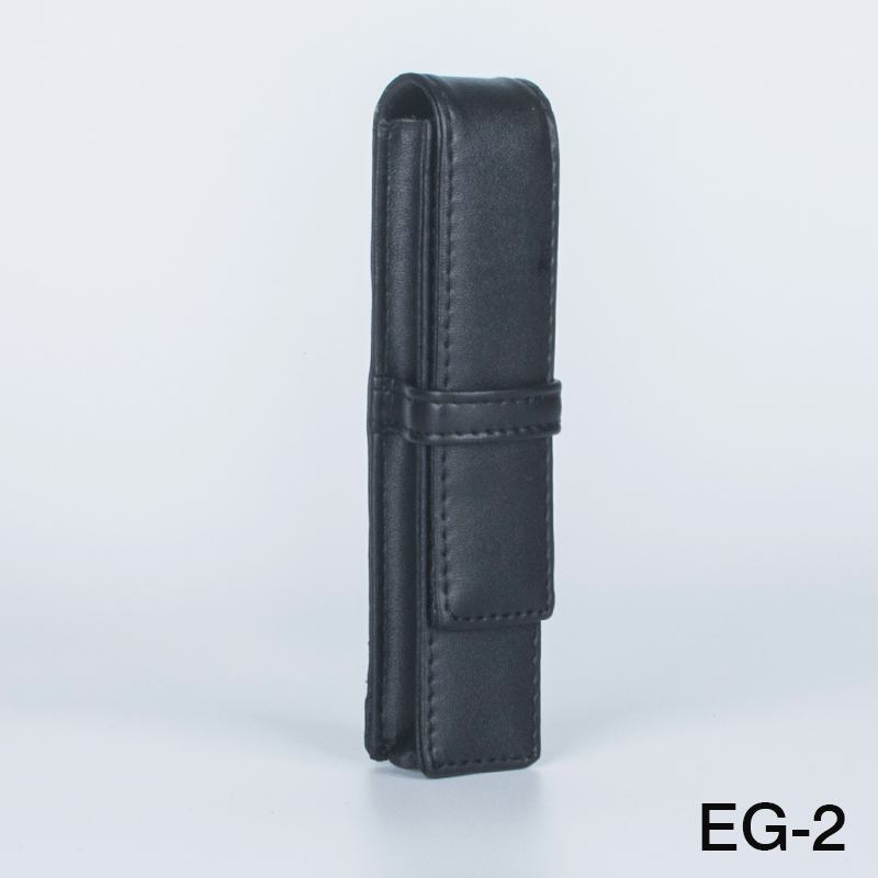 Estuche de cuero para pluma estilográfica, funda para bolígrafos de tinta, suministros para estudiantes, 1 unidad