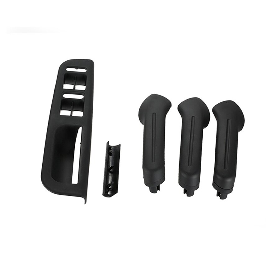 Tirador de puerta para Volkswagen VW Golf 4 Bora 2001-2007, manija interior, Panel de puerta interior, manijas negras
