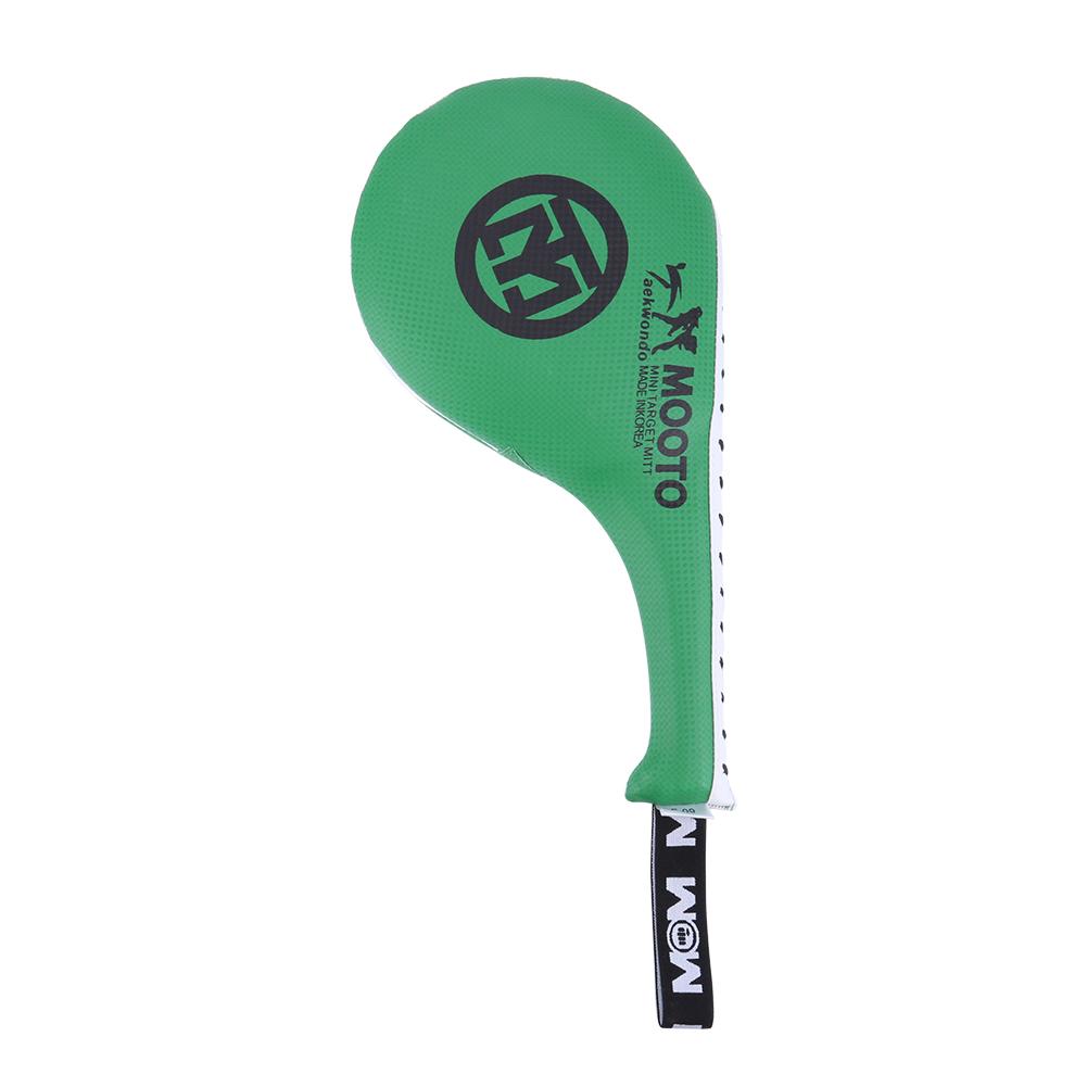 1PC Taekwondo Boxing Pad Sanda Foot Target Punch MMA Hand Target for Kids Adult Boxer Fight Punching Bags Training Equipment: B Green
