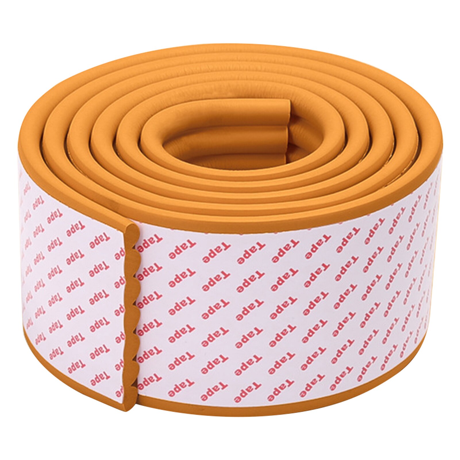2m/roll Edge Protector Baby Safety Living Room Home Office Coverage DIY Soft Furniture Corner Guard Anti Collision Bumper: Wood Color