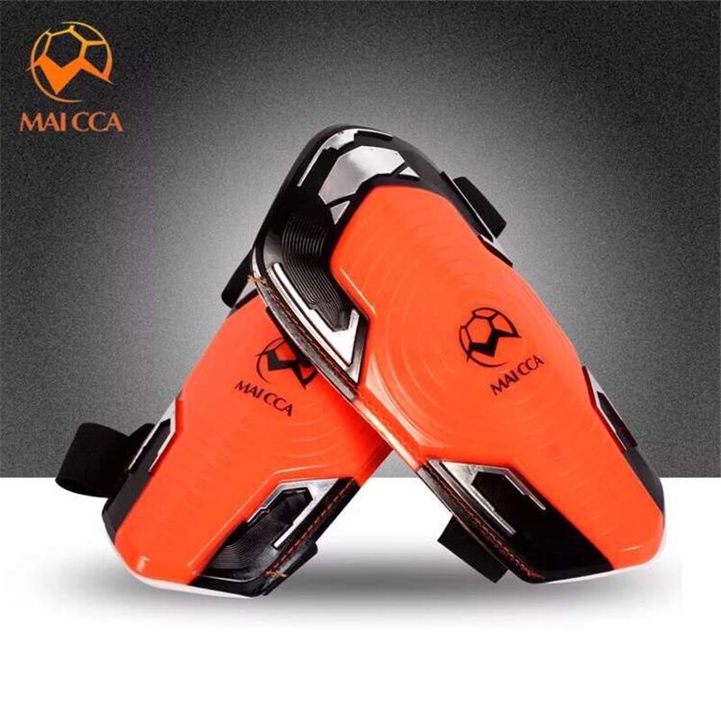 Maicca profissional caneleiras de futebol protetor de perna de futebol shin guard jogador formação luz espuma macia esportes equipamentos jogo