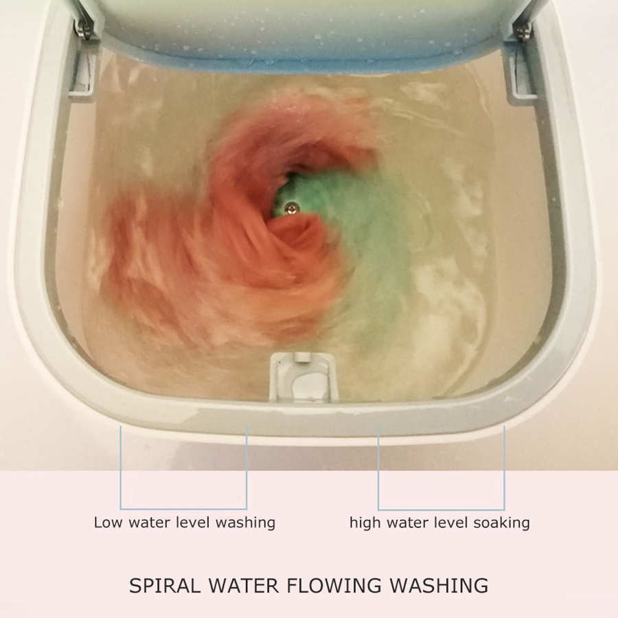 Mini Machine à laver, 3,8 l, Portable, USB, sous-vêtements, nettoyage de linge pour les ménages