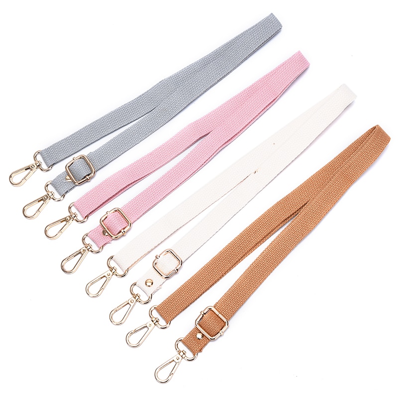 130cm snoepkleurige tasriem verstelbare schouderriem tas vervangende accessoire 4 kleuren