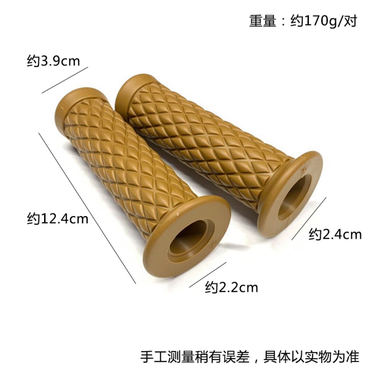 Handgrepen 7/8 22mm Motorfiets Accessoires Antislip Handvat Bar Handvatten Voor Ducati 848 Evo 2007 2008 2009 2010 2011 2012 2013 (Color : Gold