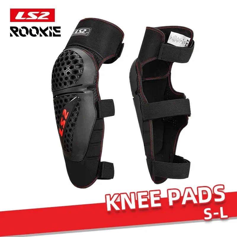 LS2 motorfiets elleboog kniebeschermers motorcross kniebrace mesh motorfiets elleboogbeschermer sport kniebeschermers kruisbeschermingen kniebeschermers