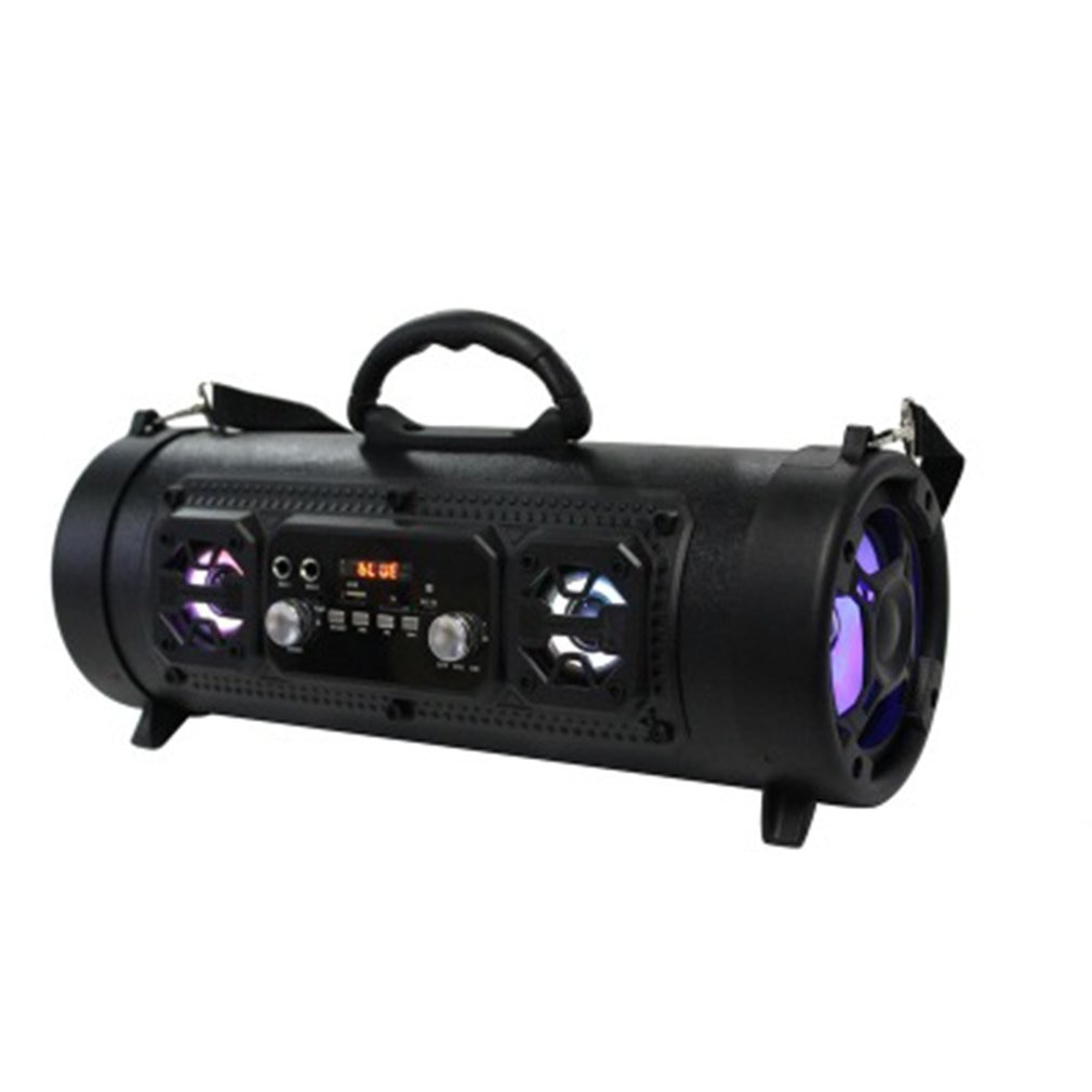 M17 Outdoor Draagbare Vat Speaker Draadloze Subwoofer Plastic Knop Aanpassing Card Radio Call Functie