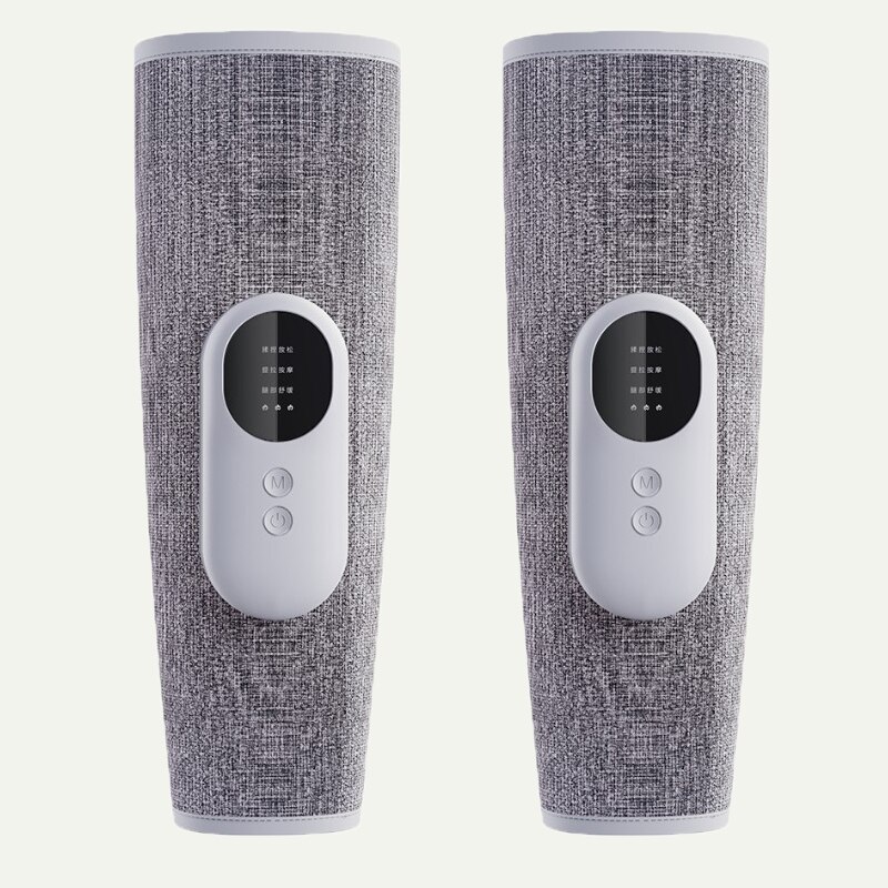 Wireless Calf Massager Leg Air Compression Massager Heated Thigh Calf Circulation Muscle Fatigue Relaxation Massage Rechargeable