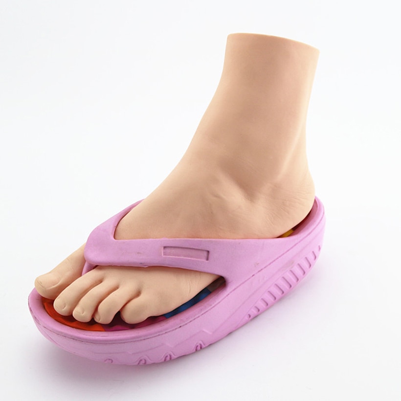 Manequim para pés 1 peça, boneco de plástico para mulheres