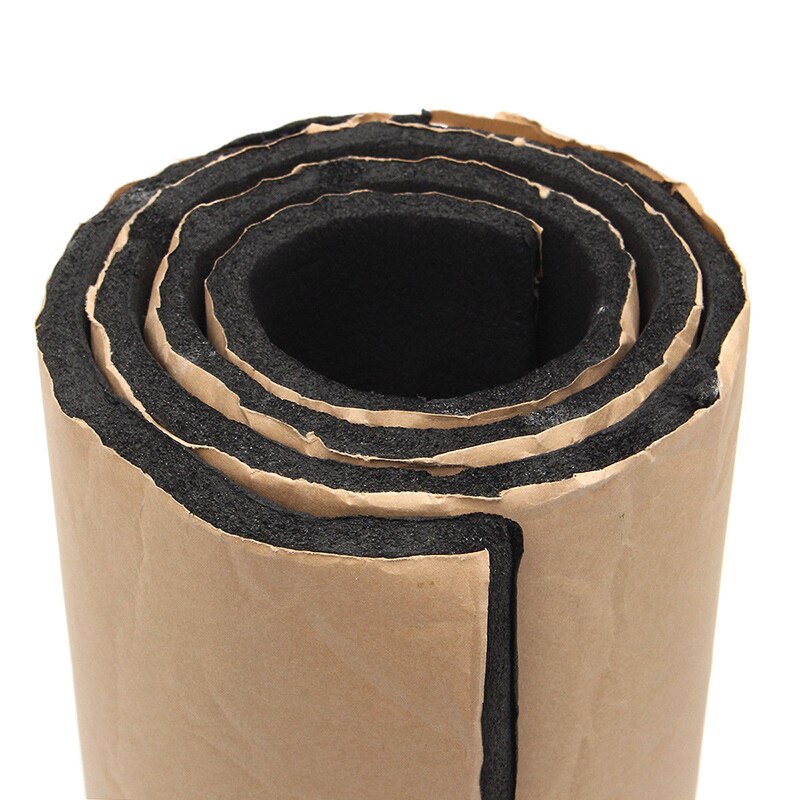 0,5x1 m Rolle 8mm Auto Schallschutz Trittschalldämmung Lieferwagen Geschlossen Zelle Isolierung Schaum matt