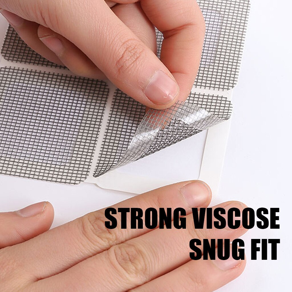 Window Screens Repair Patch Anti-insect Fly Bug Door Window Mosquito Screen Net Repair Tape Self-adhesive Mesh Screens Patches