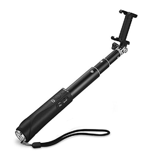 EastVita Smart Selfie Stick handle sticks with Bluetooth remote shutter extendable for Camera IOS Android Smartphones r5: Default Title