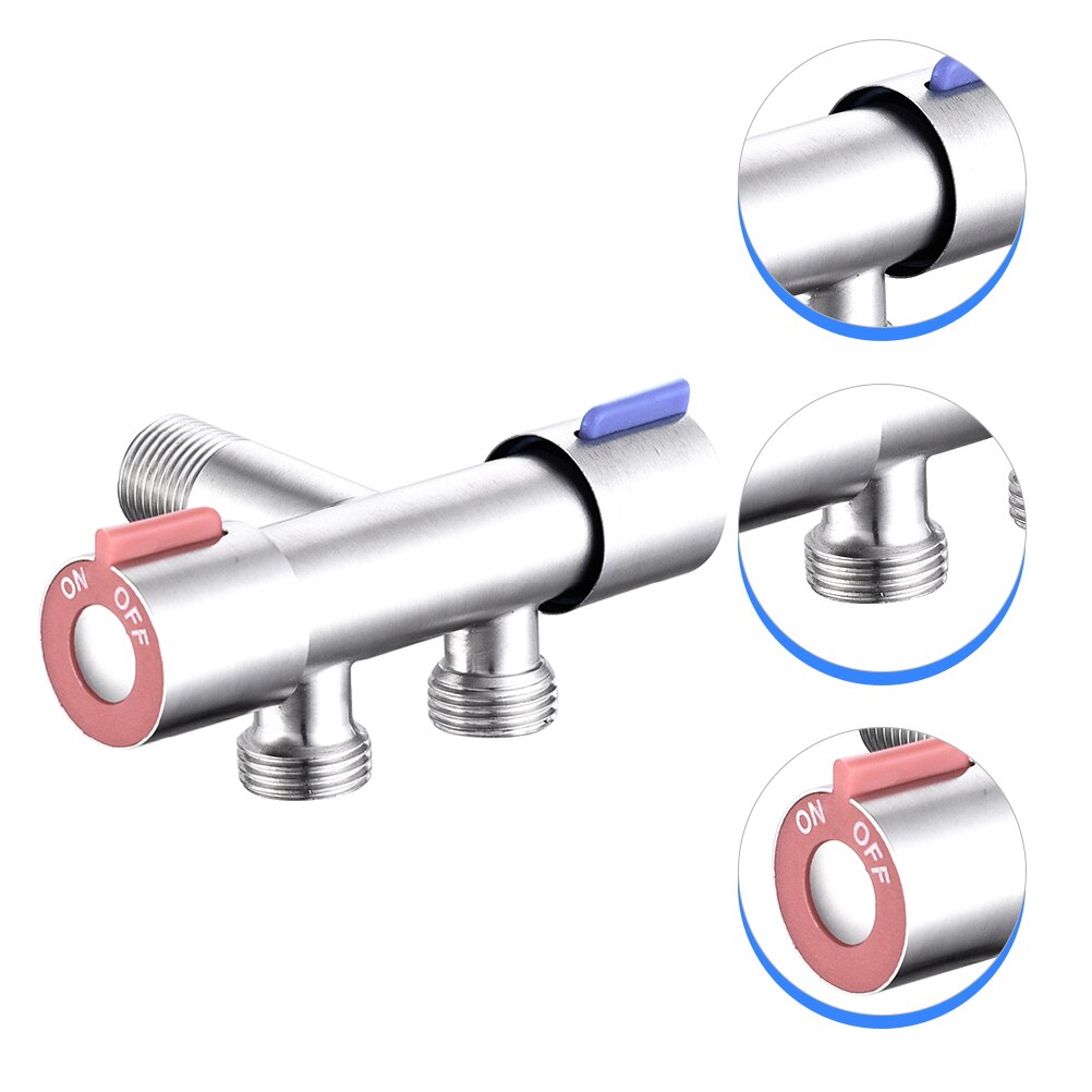 Water Shut Off Valves 1-in 2-out Stop Valves Angle Stop Valves Accessory: Default Title