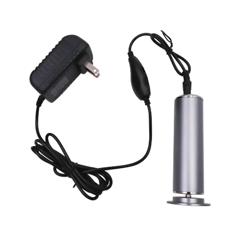 Electric Foot Callus Remove Pedicure Grinder Foot Care Tool Remove Dry Hard Dead Skin Exfoliating Nail & foot care: Silver / UK