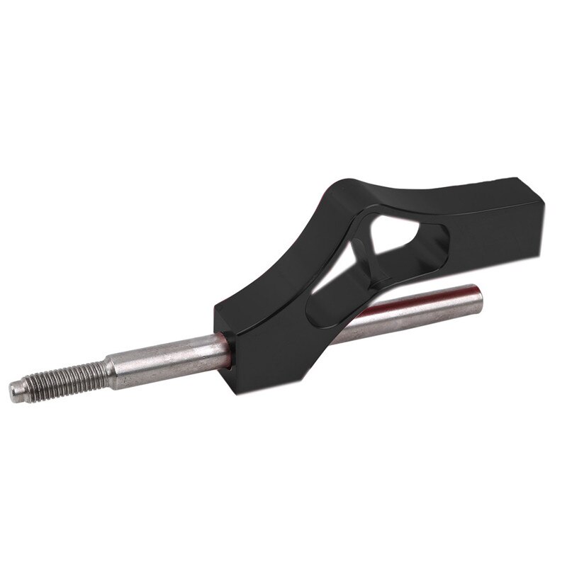 Aluminium Auto Schaltknauf Verlängerung Einstellbare Schalthebel Hebel Verlängerung passen Für Integra CRX B16 B18 B20 D Serie: Schwarz