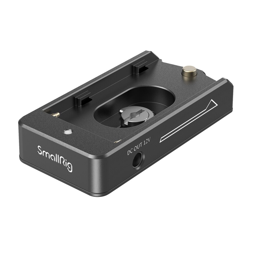 SmallRig NP-F Battery Adapter Plate Lite for BMPCC 4K &amp; 6K ABS Material 3093: Default Title