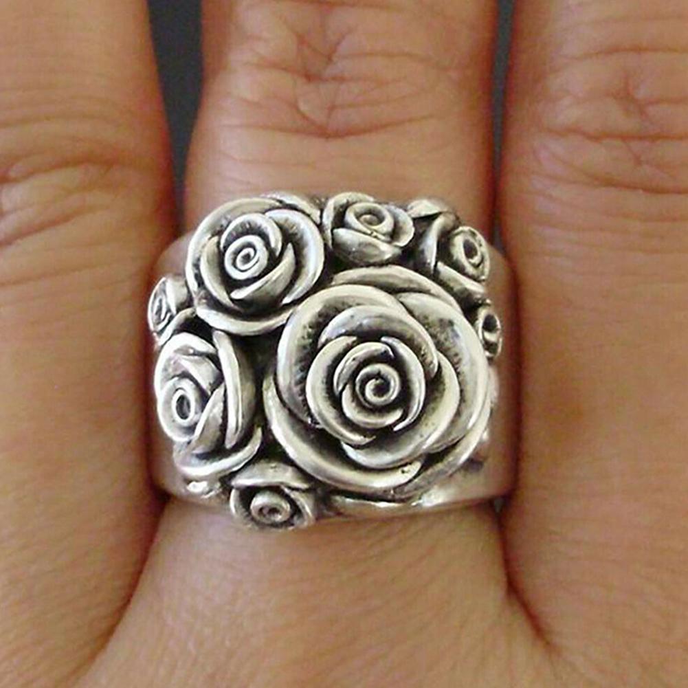 Trendy Sieraden Top Speciale Rose Bloemen Voor Vrouwen Lady Vintage Retro Stijl