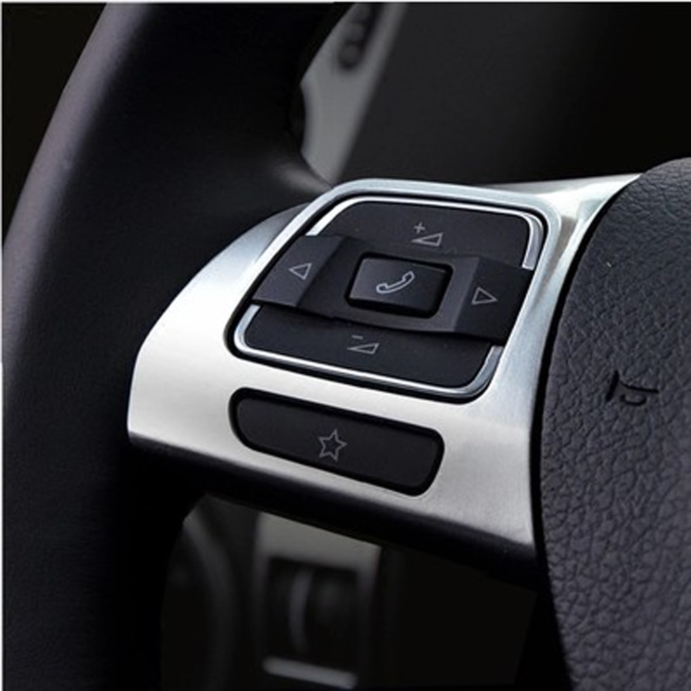 Bil styling rat knap krom trim til vw passat cc golf 6 mk6 jetta  mk5 mk6 lavida tiguan touran passat  b6 b7l
