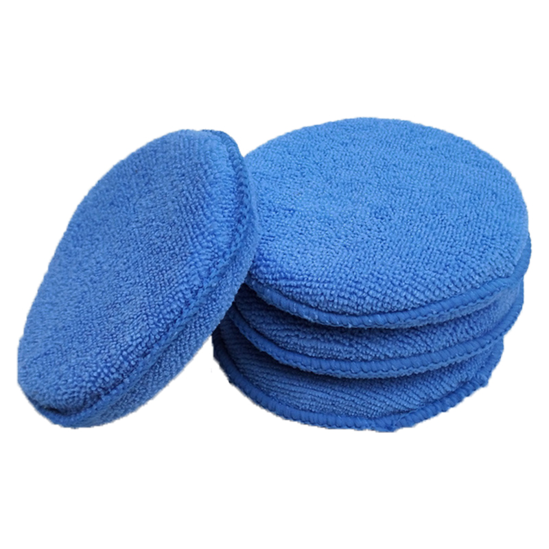 1/5/10 Stuks Speciaal Voor Wasstraat Zorg Polish Schuim Spons Zachte Microfiber Auto Wax Applicator Pad polijsten Spons Toepassen Verwijderen Wax