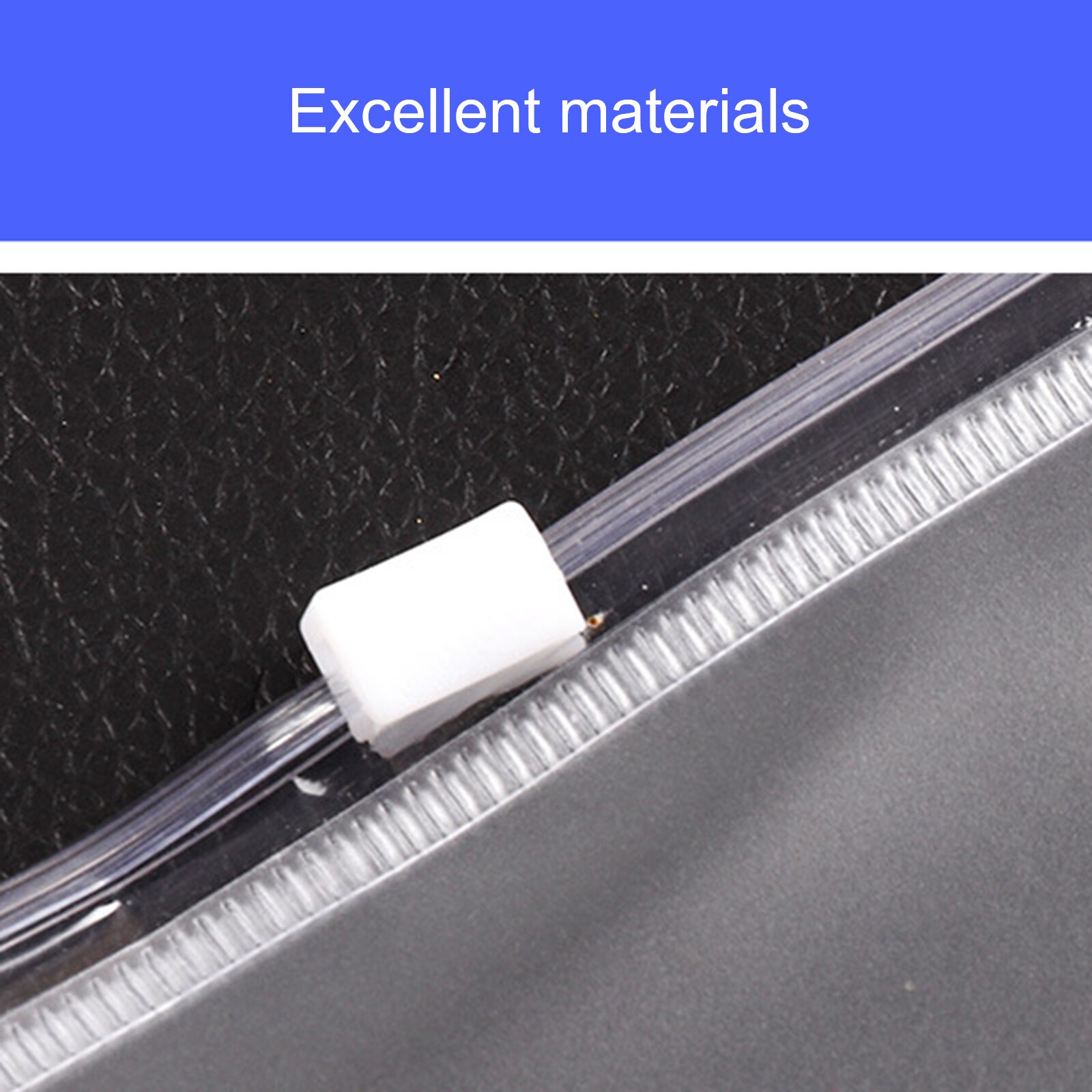 12pcs A6 PVC Translucent Storage Cards Holder Set For ID Card Bank Card 6 Hole Loose Leaf Filing Storgae Bags