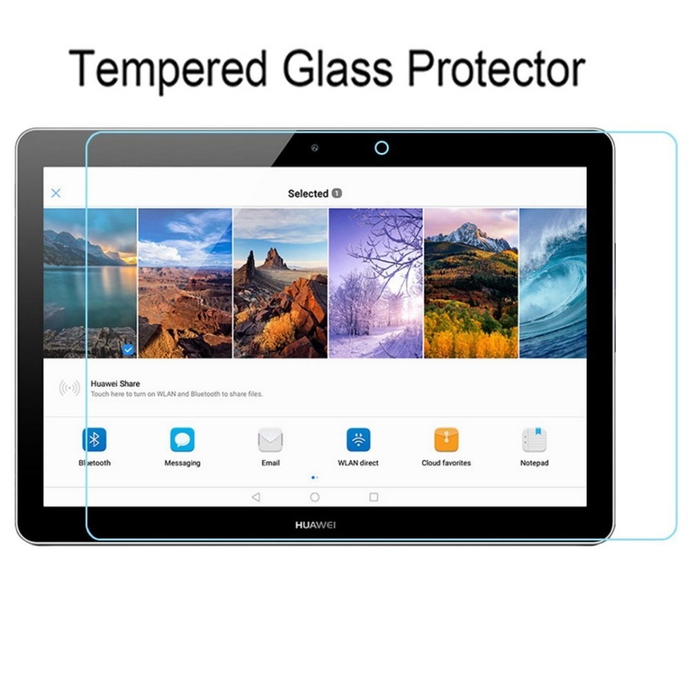 Protector de pantalla de vidrio templado para Huawei MediaPad T3 10 AGS-L09 AGS-L03, 9,6 "Honor Play Pad 2, película protectora de vidrio templado